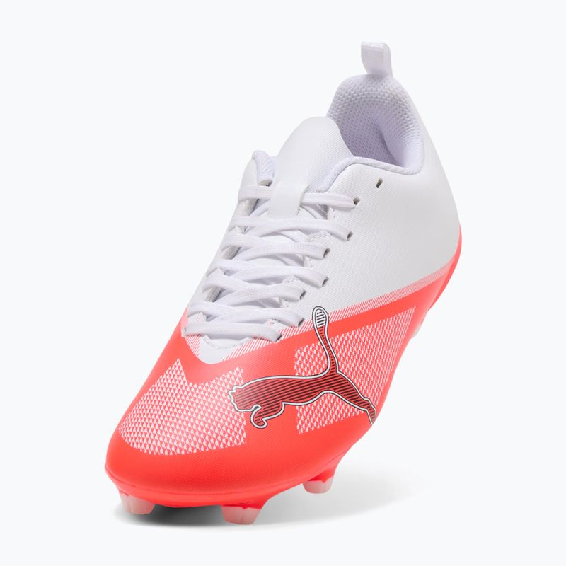 Buty piłkarskie dziecięce Puma Ultra 7 Play FG/AG Jr Ultra Red/Puma Black/Puma White 11
