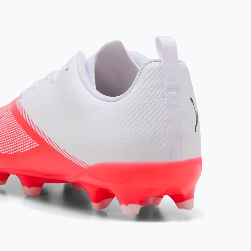Buty piłkarskie dziecięce Puma Ultra 7 Play FG/AG Jr Ultra Red/Puma Black/Puma White 13