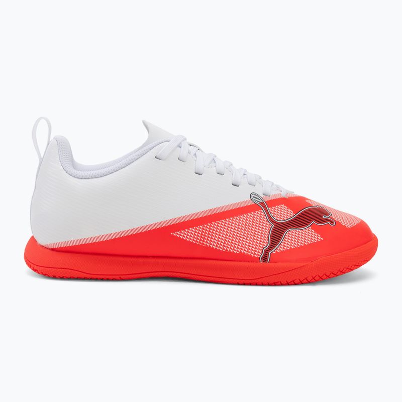 Buty piłkarskie dziecięce Puma Ultra 7 Play IT Jr Ultra Red/Puma Black/Puma White 2