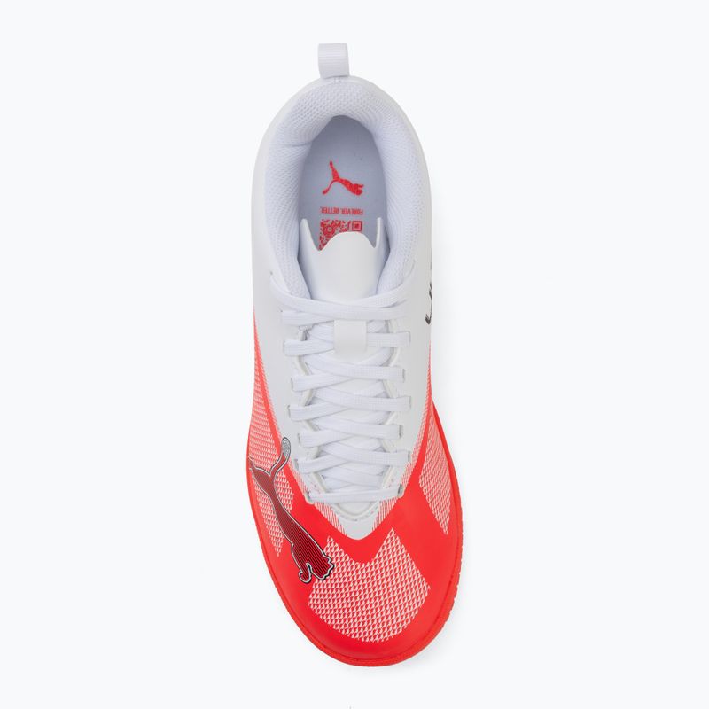 Buty piłkarskie dziecięce Puma Ultra 7 Play IT Jr Ultra Red/Puma Black/Puma White 5
