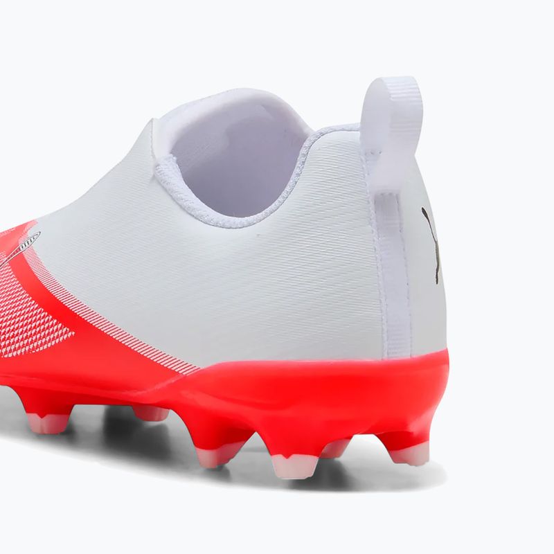 Buty piłkarskie dziecięce Puma Ultra 7 Play LL FG/AG Jr Ultra Red/Puma Black/Puma White 13