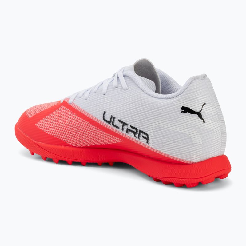 Buty piłkarskie PUMA Ultra 7 Play TT ultra red/puma black/puma white 3