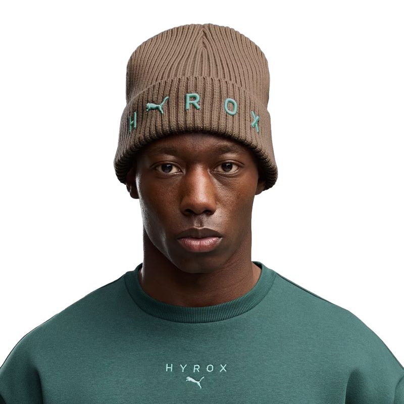 Czapka zimowa PUMA x HYROX Mid Crown Beanie mouse gray 4
