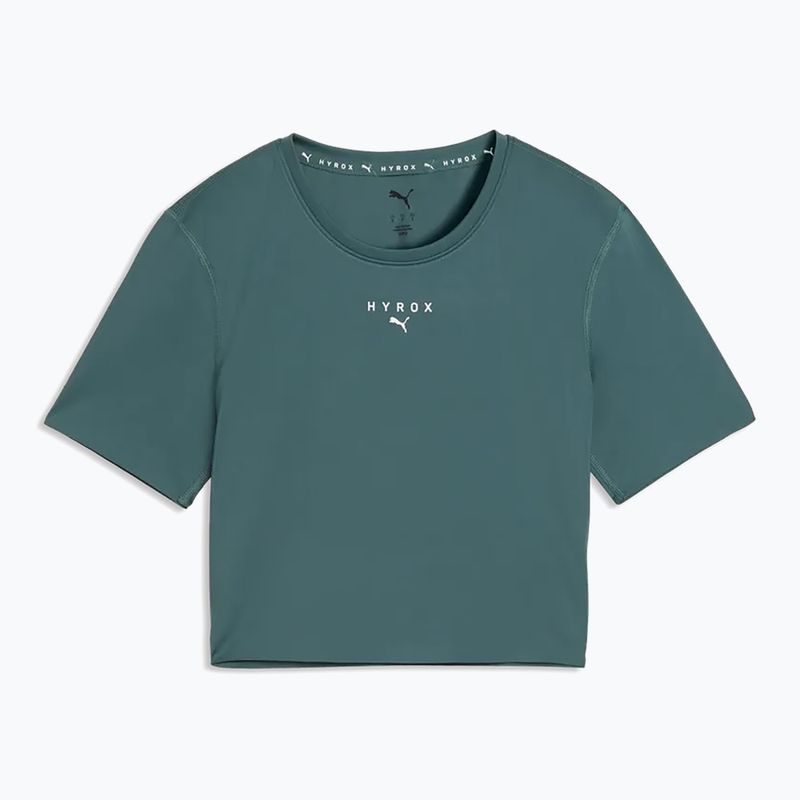 Koszulka treningowa damska PUMA x HYROX Pwrmode Crop herb garden 4