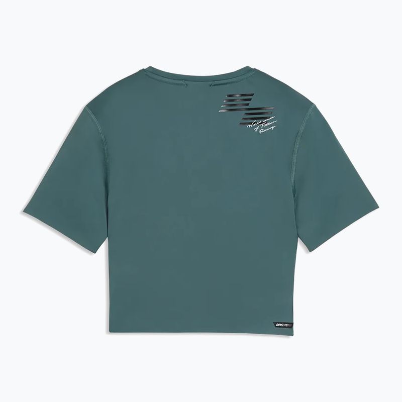 Koszulka treningowa damska PUMA x HYROX Pwrmode Crop herb garden 5