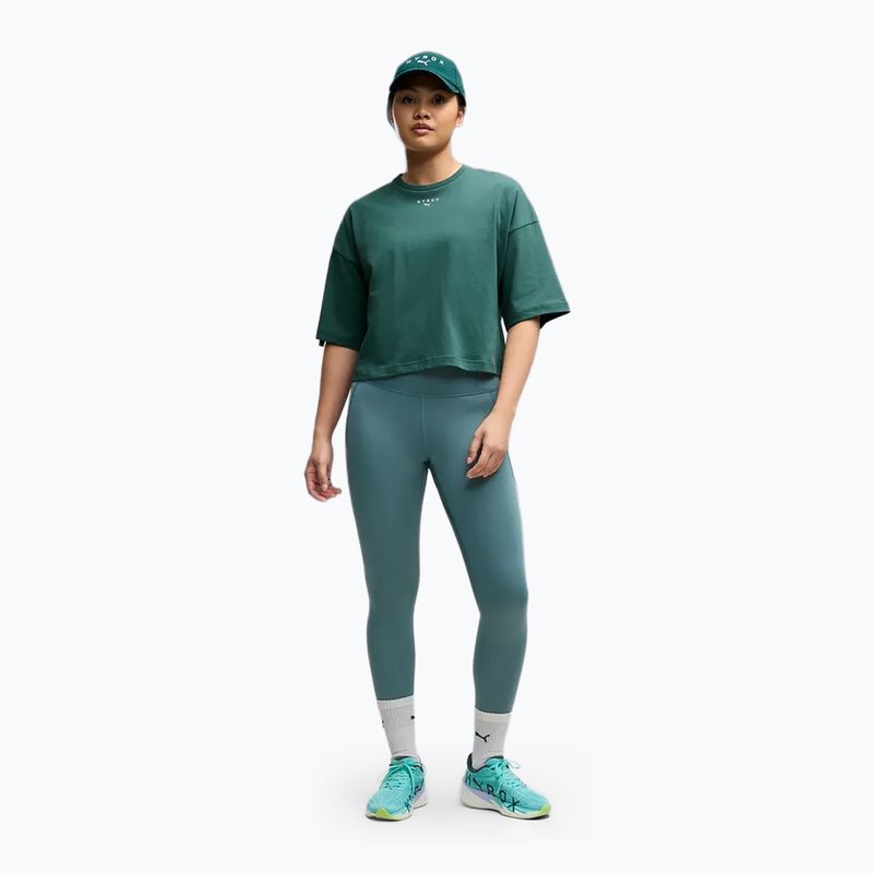 Koszulka treningowa damska PUMA x HYROX Cropped Lifestyle herb garden 2