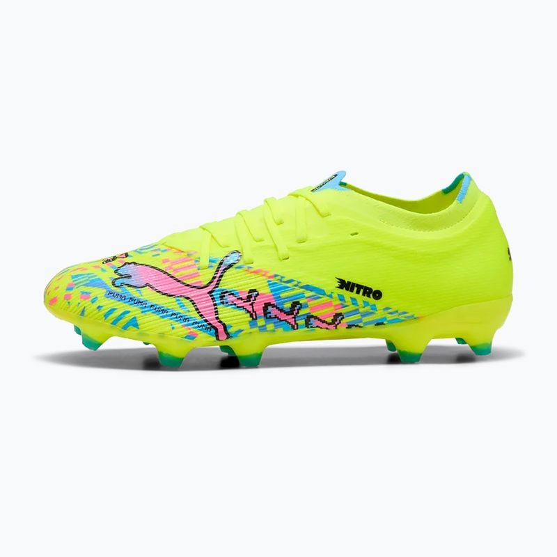 Buty piłkarskie PUMA Ultra Nitro 7 Match Advanced Level FG/AG puma white/blue glimmer/pink glimmer/yellow alert 8