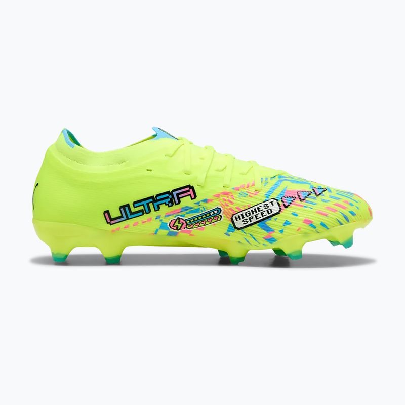 Buty piłkarskie PUMA Ultra Nitro 7 Match Advanced Level FG/AG puma white/blue glimmer/pink glimmer/yellow alert 9