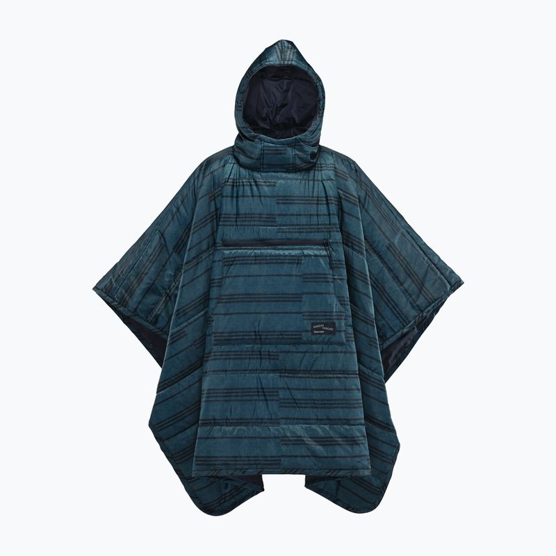 Peleryna turystyczna Therm-a-Rest Honcho blue print