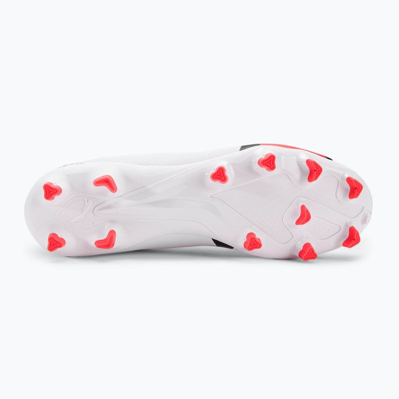 Buty piłkarskie męskie PUMA Ultra Play FG/AG puma white/puma black/fire orchid 5
