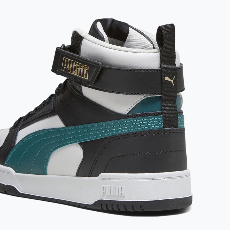 Buty PUMA RBD Game cool light gray/malachite/puma black/puma gold 8