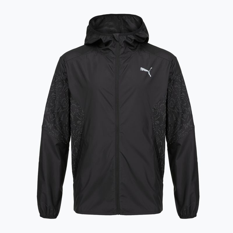 Kurtka do biegania męska Puma Run AOP Lightweight Jacket black