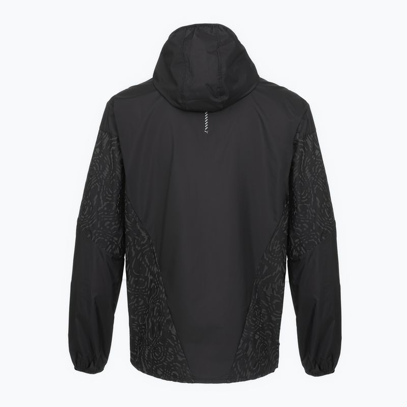 Kurtka do biegania męska Puma Run AOP Lightweight Jacket black 2