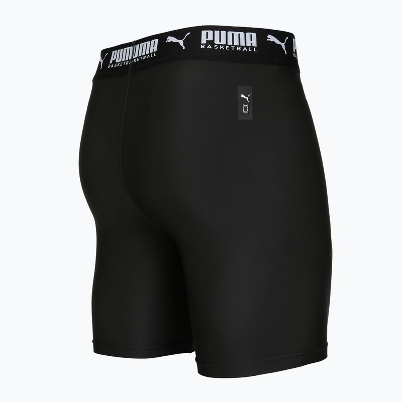 Spodenki koszykarskie męskie PUMA Hoops Team Baselayer puma black 4