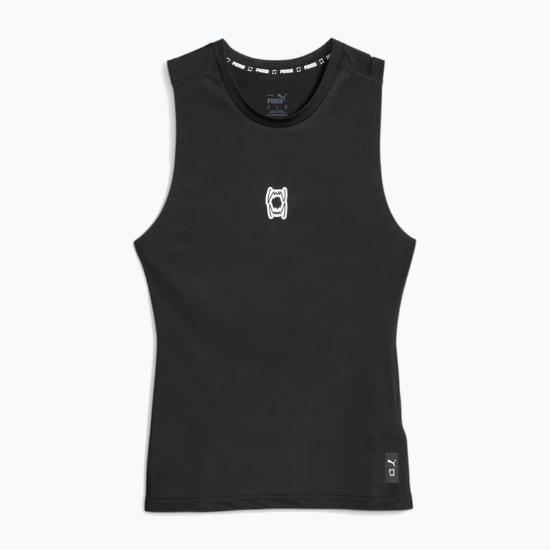 Koszulka koszykarska męska PUMA Hoops Team Slvs Baselayer puma black