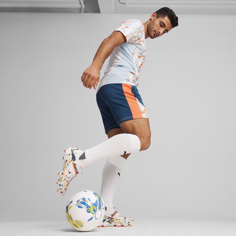 Koszulka piłkarska męska PUMA Neymar JR Creativity Jersey puma white/hot heat 7