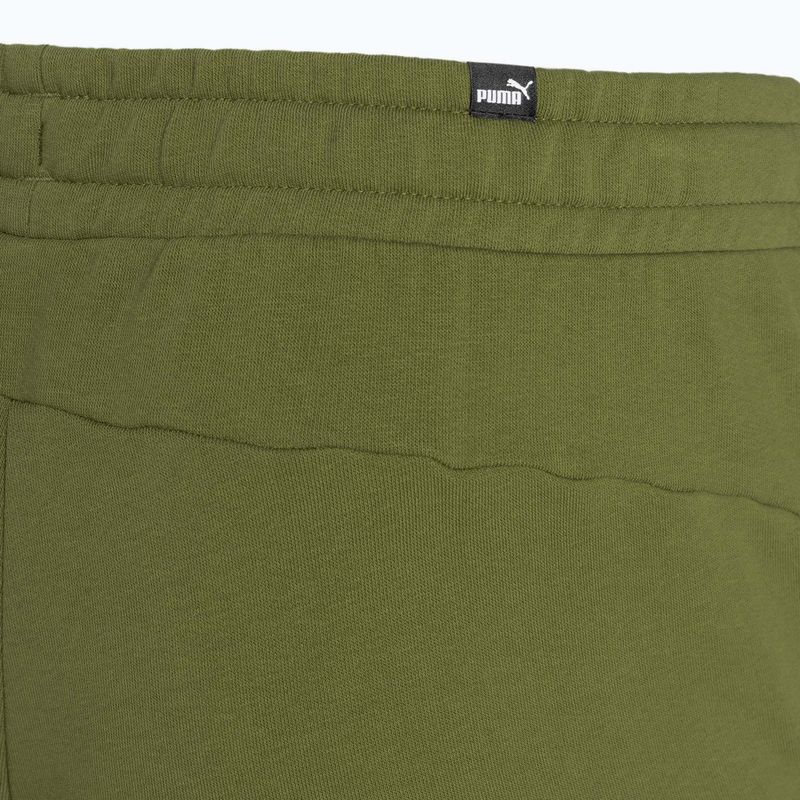 Spodnie męskie PUMA Essentials+ 2 Col Logo TR olive green 4
