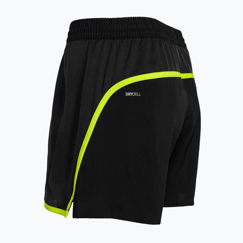Spodenki do biegania damskie PUMA Run Favorite Velocity 5" puma black/with lime pow 4