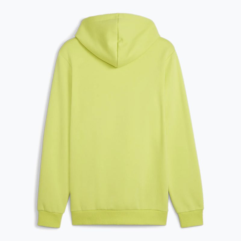Bluza męska PUMA Essentials Big Logo Hoodie FL lime sheen 2