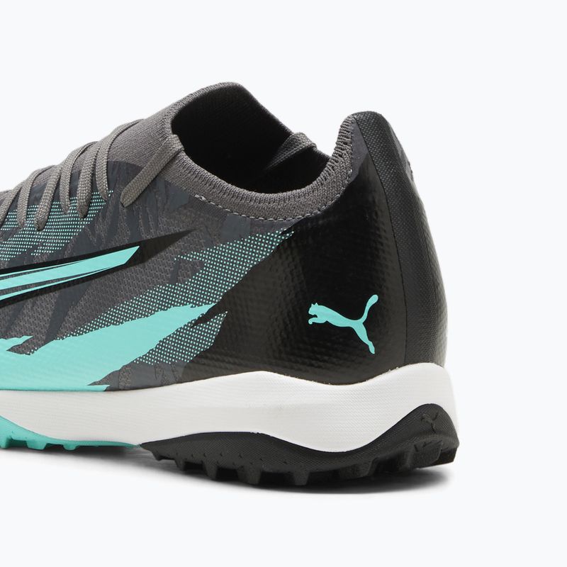 Buty piłkarskie PUMA Ultra Match Rush TT strong gray/puma white/elektro aqua 9