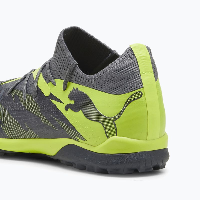 Buty piłkarskie PUMA Future 7 Match Rush TT strong gray/cool dark gray/electric lime 11