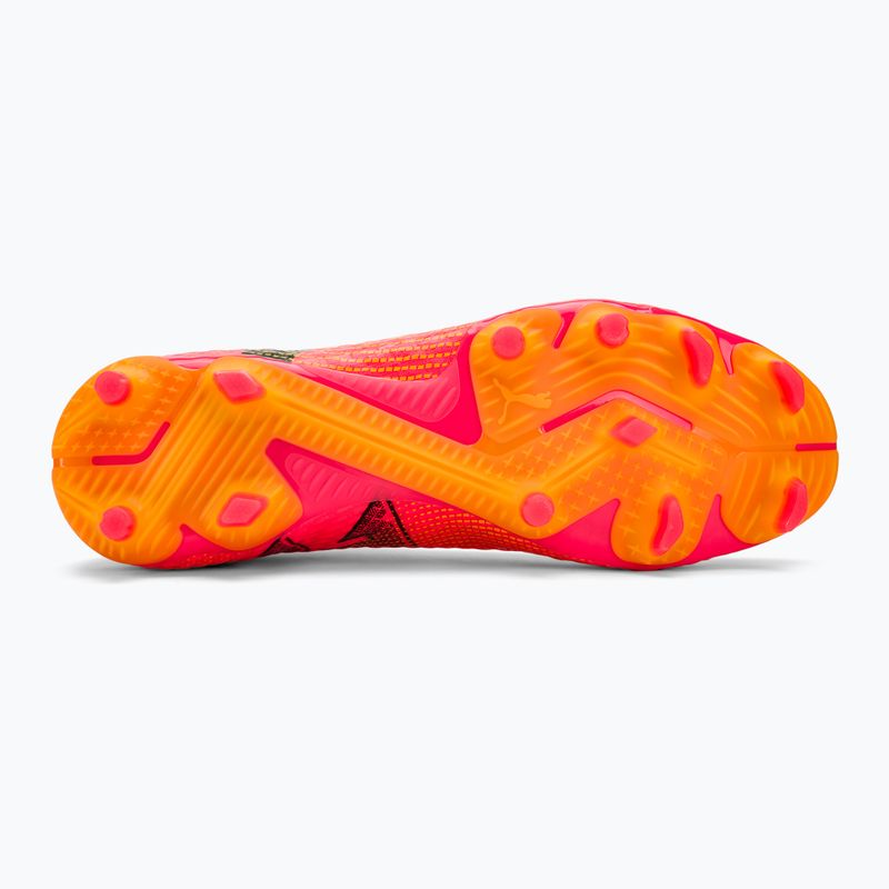 Buty piłkarskie PUMA Future 7 Pro FG/AG sunset glow/puma black/sun stream 4