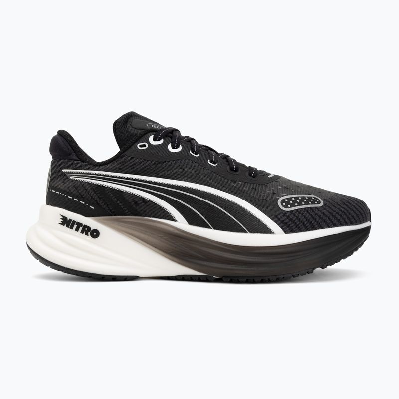 Buty do biegania damskie PUMA Magnify Nitro 2 Tech black/white/grey 2