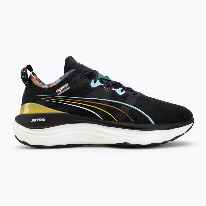 Buty do biegania damskie PUMA ForeverRun Nitro Love Marathon black/green/blue/orange/yellow/white 2