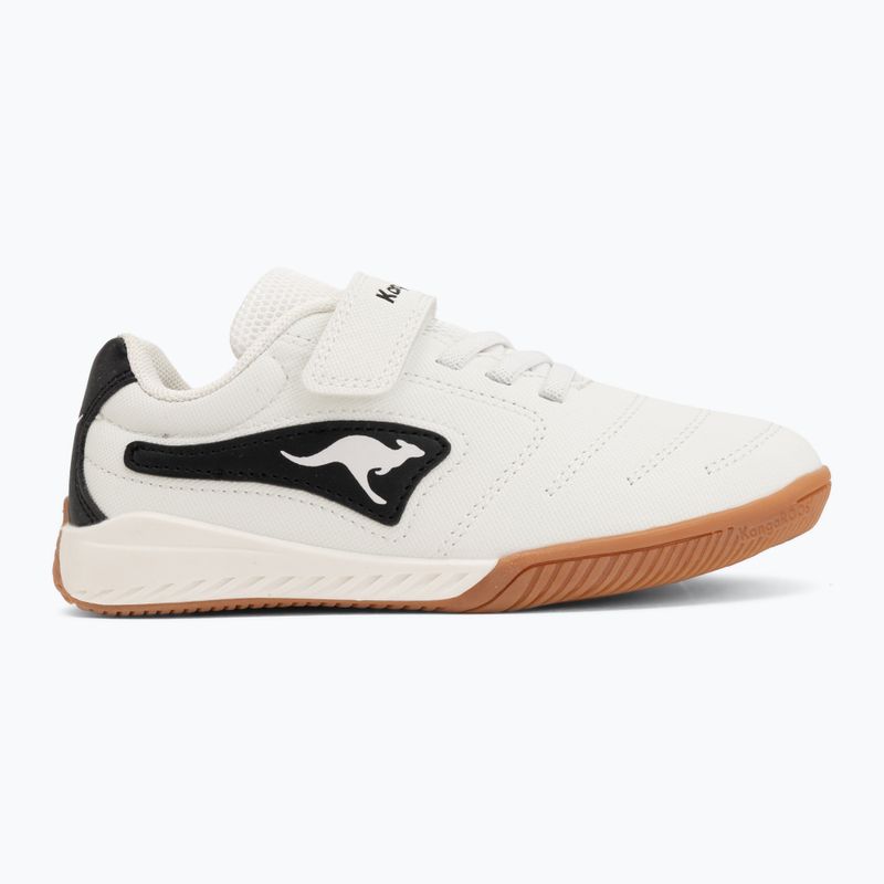 Buty dziecięce KangaROOS K5-Drib EV white/jet black 2