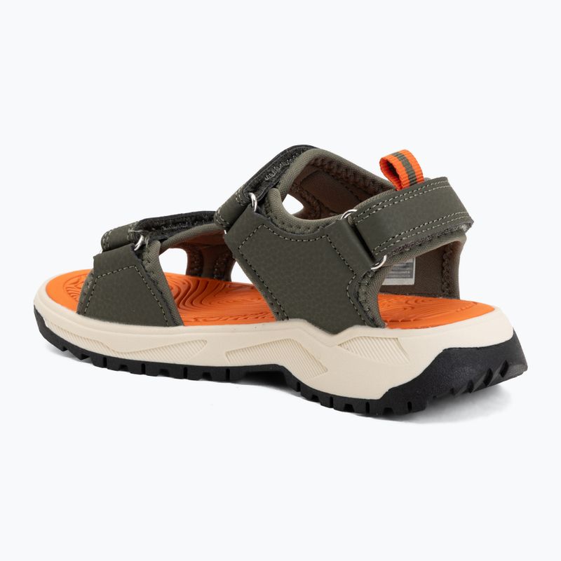Sandały dziecięce Kangaroos K-AS Ture olive/flame 3