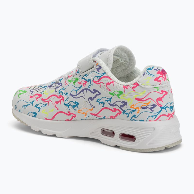 Buty dziecięce KangaROOS KX-Mega Multi EV 0090 white/multi 3