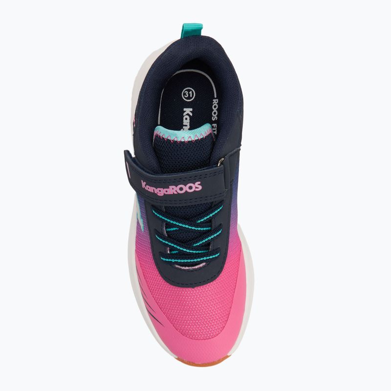 Buty dziecięce KangaROOS KB-Rida EV dark navy/daisy pink 5