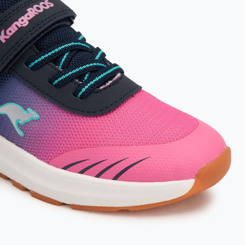 Buty dziecięce KangaROOS KB-Rida EV dark navy/daisy pink 7
