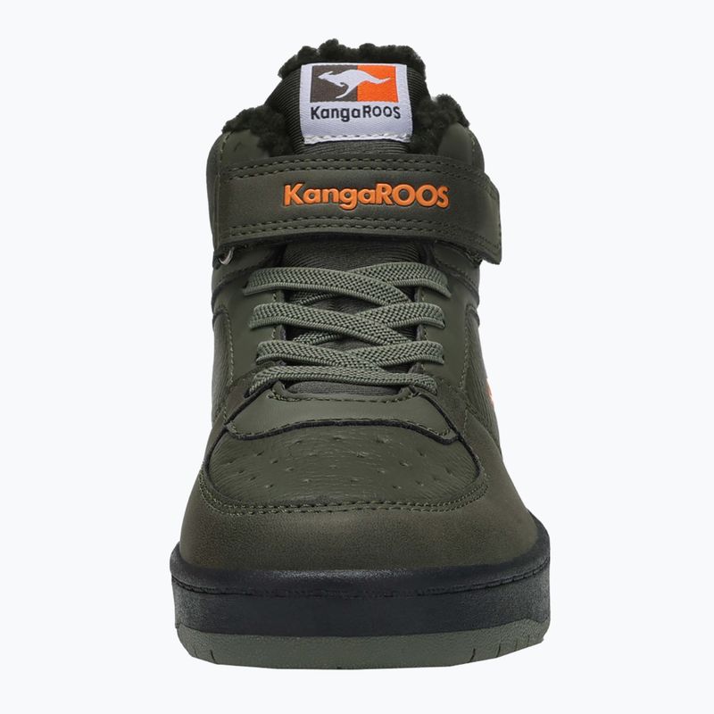 Buty dziecięce KangaROOS K-CP Bound Mid EV military green/flame 10