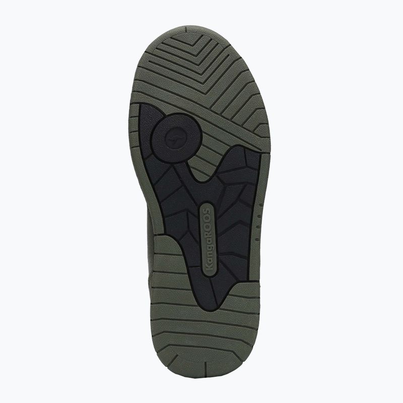 Buty dziecięce KangaROOS K-CP Bound Mid EV military green/flame 13