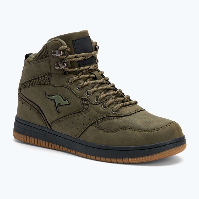 Buty męskie KangaROOS K-Watch Bliz olive/jet black