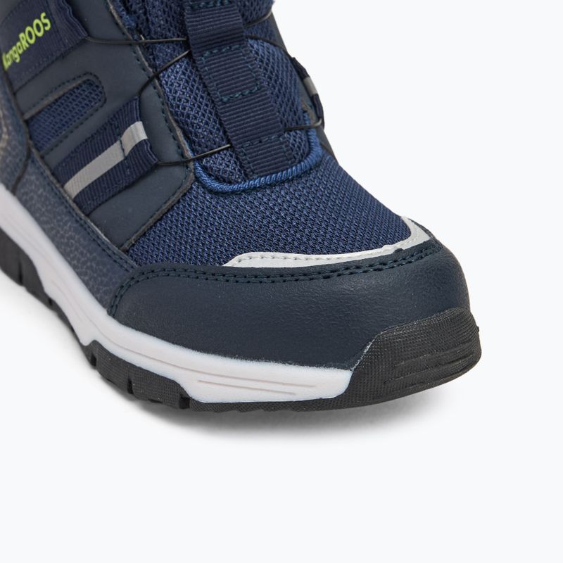 Śniegowce dziecięce KangaROOS K-MJ Hunter RTX FX dark navy/lime 7