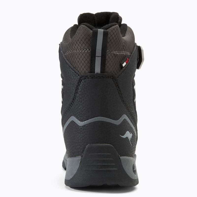 Śniegowce juniorskie KangaROOS K-MJ Eldora EV RTX jet black/steel grey 6