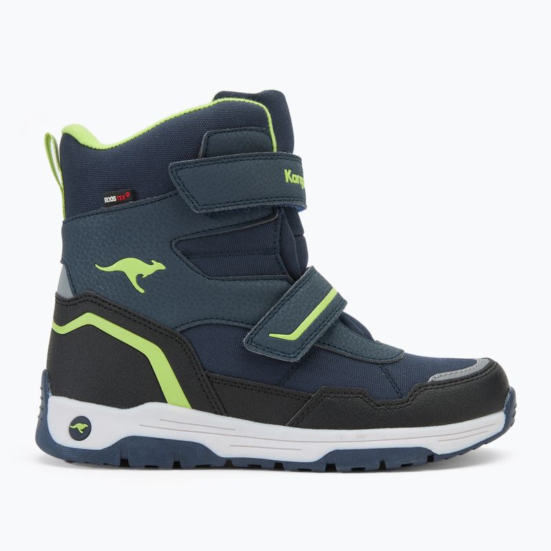 Śniegowce juniorskie KangaROOS K-MJ Camp V RTX dk navy/lime 2