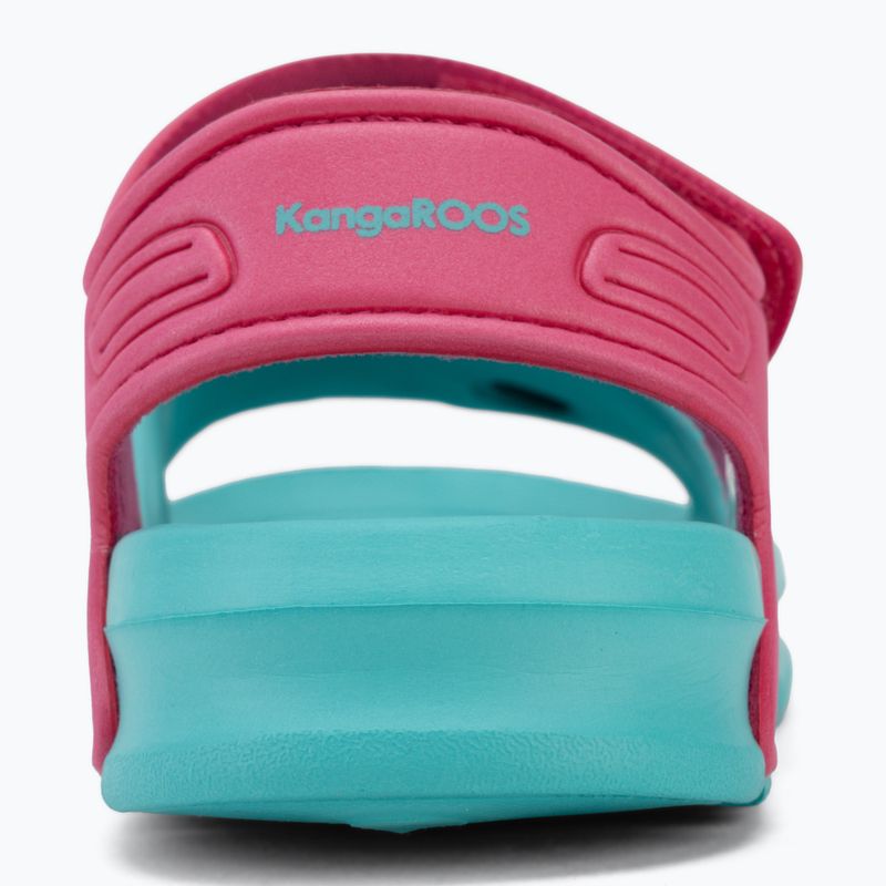 Sandały dziecięce Kangaroos KangaSwim II ocean/daisy pink 6