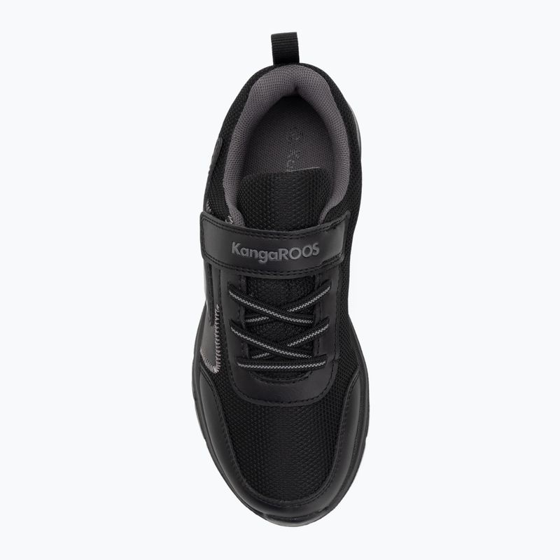 Buty dziecięce KangaROOS K-ETK Zig EV jet black/mono 5