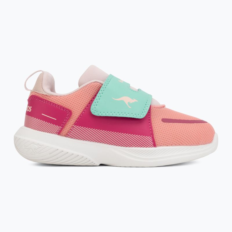 Buty dziecięce KangaROOS K-RDI Puddle V rose/cabbage 2