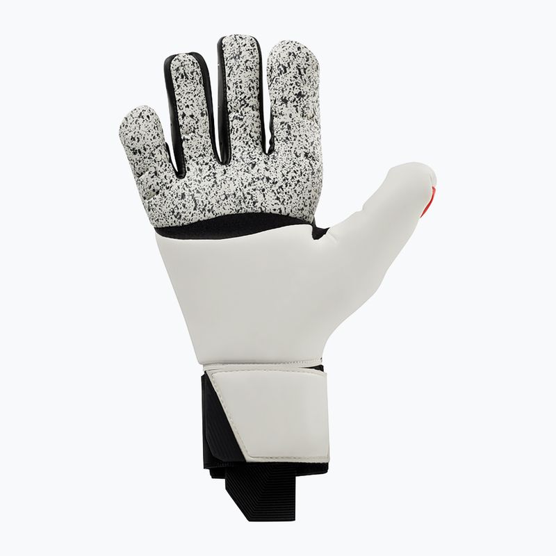 Rękawice bramkarskie uhlsport Powerline Supergrip+ Flex czarne/czerwone/białe 2