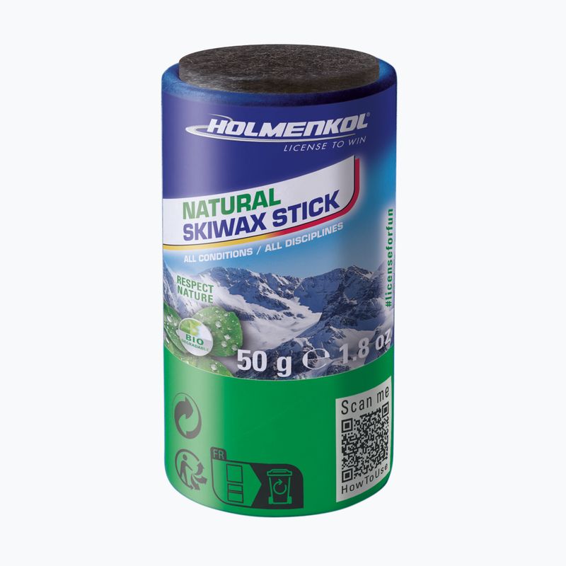 Smar do nart HOLMENKOL Natural Ski Wax Stick 50 ml