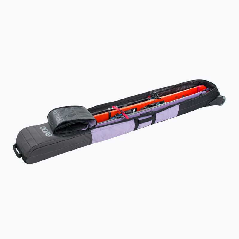 Pokrowiec na narty Evoc Ski Roller carbon grey/purple rose/black 175 cm 3