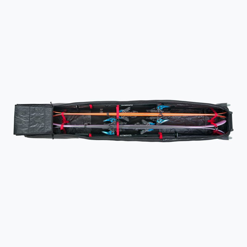 Pokrowiec na narty Evoc Ski Roller carbon grey/purple rose/black 175 cm 5