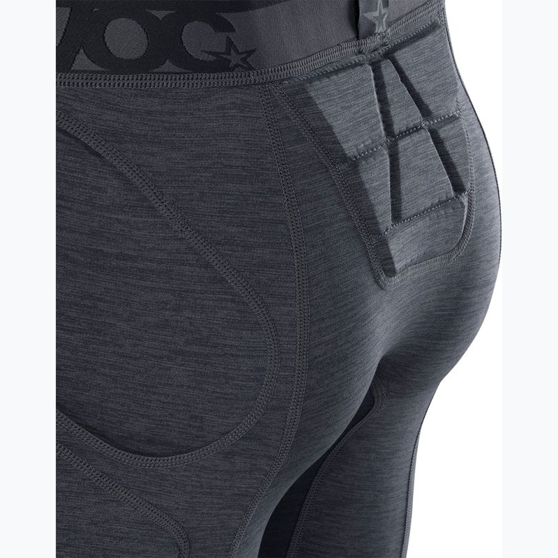 Spodenki z ochraniaczami męskie EVOC Crash Pants carbon grey 7