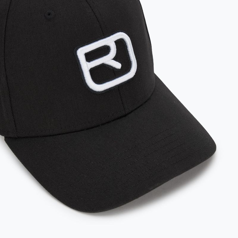 Czapka z daszkiem Ortovox Logo Flex black raven 3