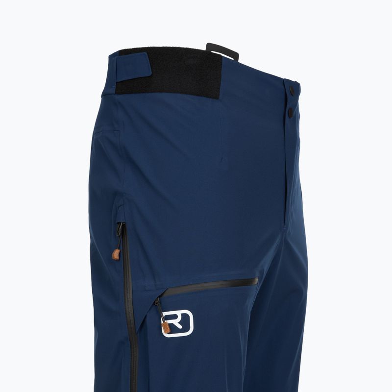 Spodnie skiturowe męskie ORTOVOX 3L Ortler deep ocean 3