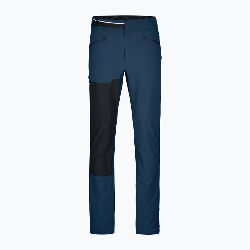 Spodnie softshell męskie ORTOVOX Brenta deep ocean